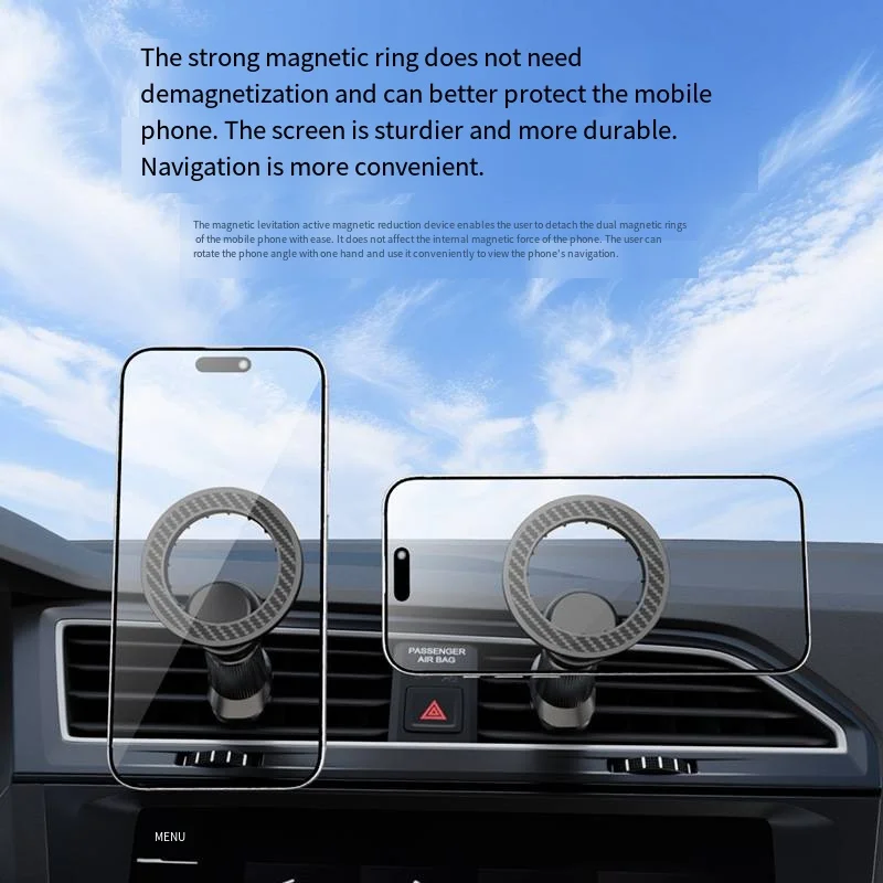 Magnetic Ring Phone Holder for MagSafe Car Mount product image