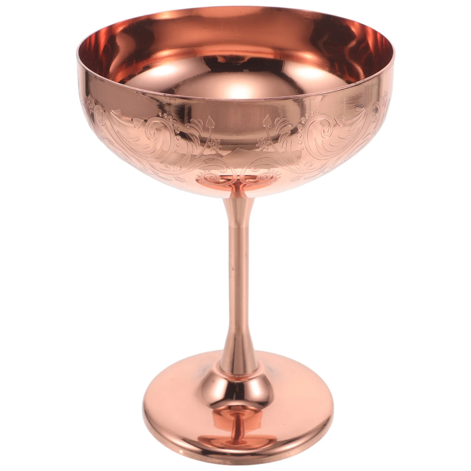 

Stainless Steel Dessert Bowl Premium Footed Ice Cream Goblet For Pudding Yogurt Salad Multi-Use Metal Serving Cup For
