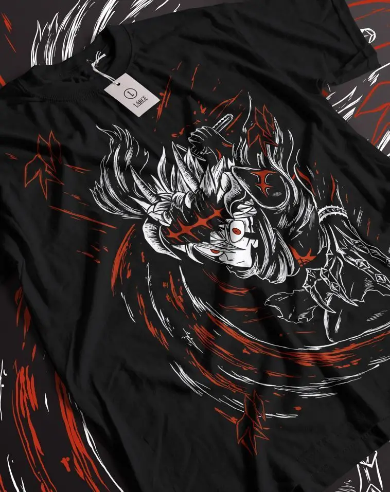 Футболка с изображением клевера, Аста, ями, Sukehiro, Yuno, аниме футболка, рубашка Voltia