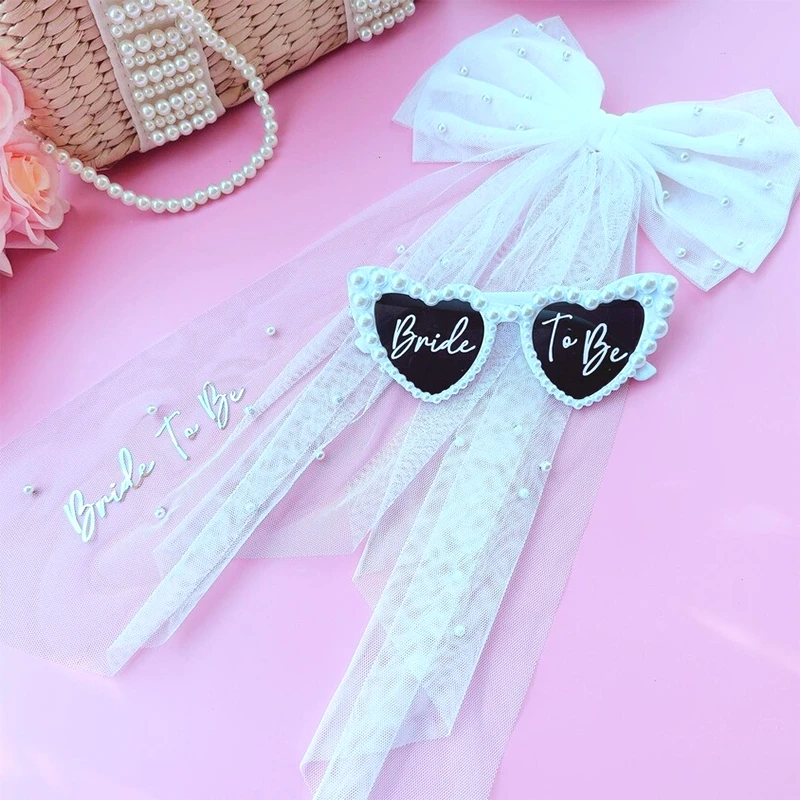 2Pcs Bride Sunglass… - image