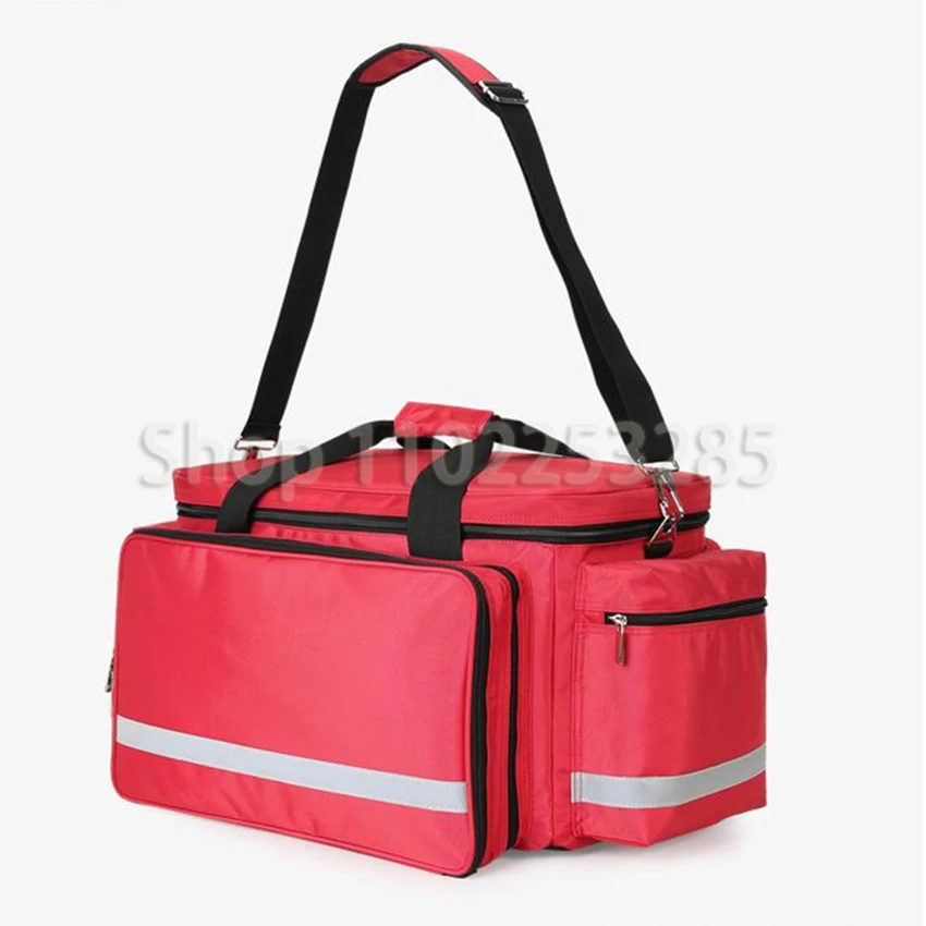 Outdoor First Aid Medical Bag Isolation Multi-pocket Large Storage Portable Cross Emergency Medical Bag Sports Travel Bag