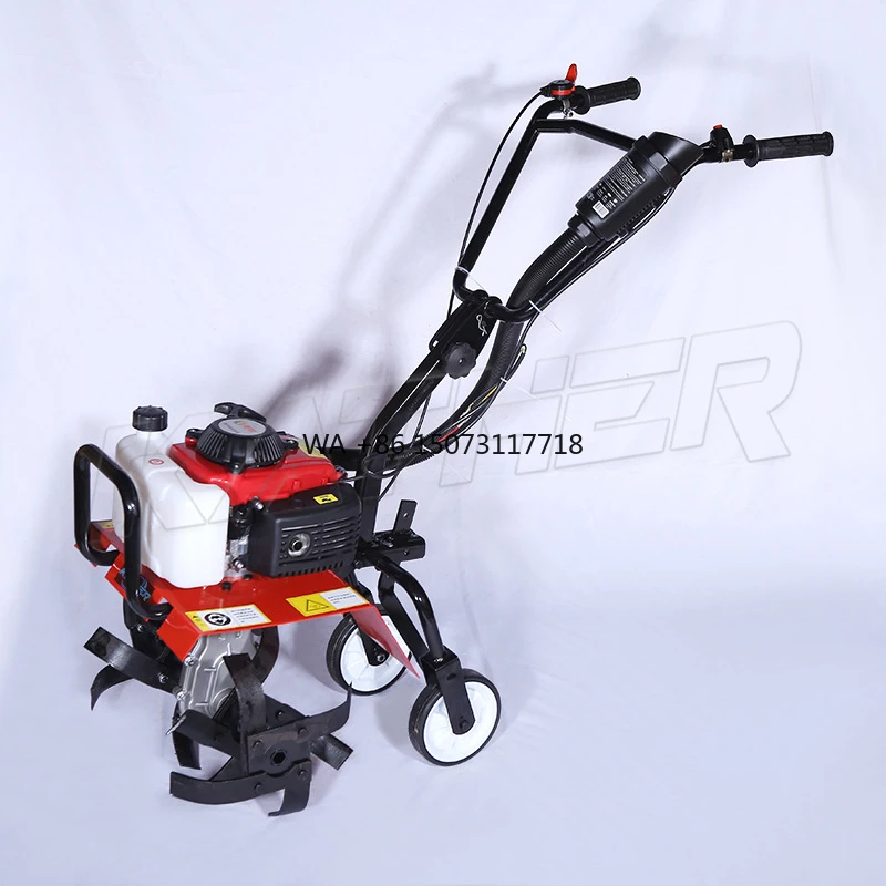 

4-Stroke 3hp 5hp 7hp Cultivators Rotary Agricultural Walking Tractor Power Tiller Weeder Farm Tiller Weeding Soil Loosening