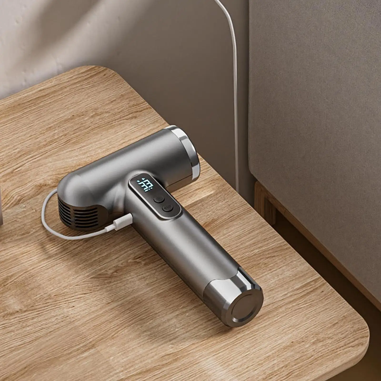 Turbofan-soplador de polvo para el cuidado del cabello, secador de pelo de secado rápido de 3 velocidades, plumero de aire para pintura artística de Hotel al aire libre, limpieza de ordenador de viaje