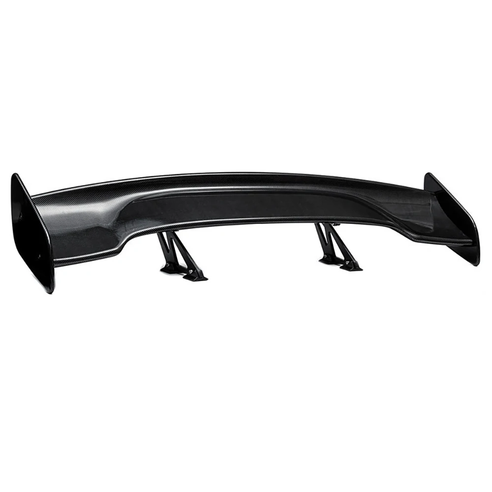 Auto Accessoires Gt Modificatie Universele Koolstofvezel Auto Achtervleugel 145Cm Exterieur Modificatie Gt Spoiler Botsing Bumper - afbeelding 1