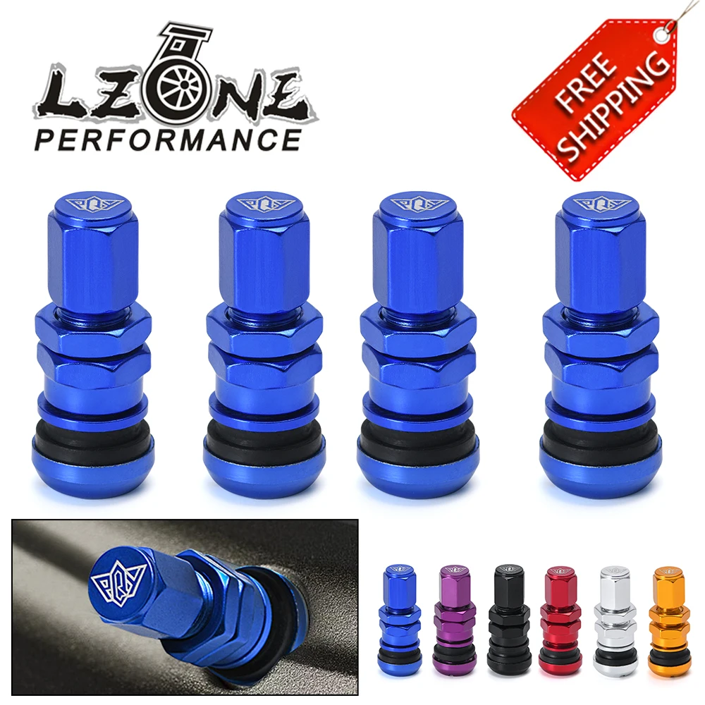 LZONE - Universal 4 Volk Racing Forged Aluminum Valve Stem Caps Wheels Rims JR-WR11