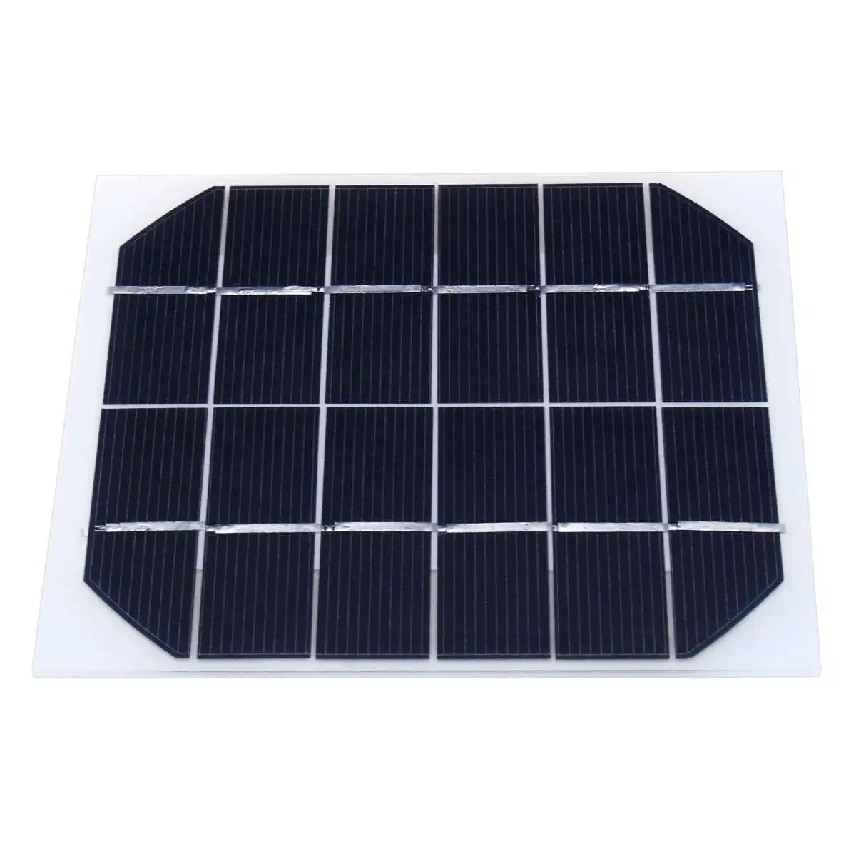 5PCS  6V 350MA Monocrystalline 10W Mini Solar Panel Photovoltaic Panel