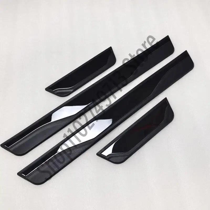 For Honda HRV HR-V Car Door Sill Threshold Scuff Plate Trim Cover Protector Accessories Auto Pedal Strip Stickers 2023 2022 2021