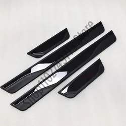 4PCS Plastic Stainless Steel Material For 2015-2022 Subaru IMPREZA Auto Door Sill Pedal Scuff Plate Cover Car Accessories