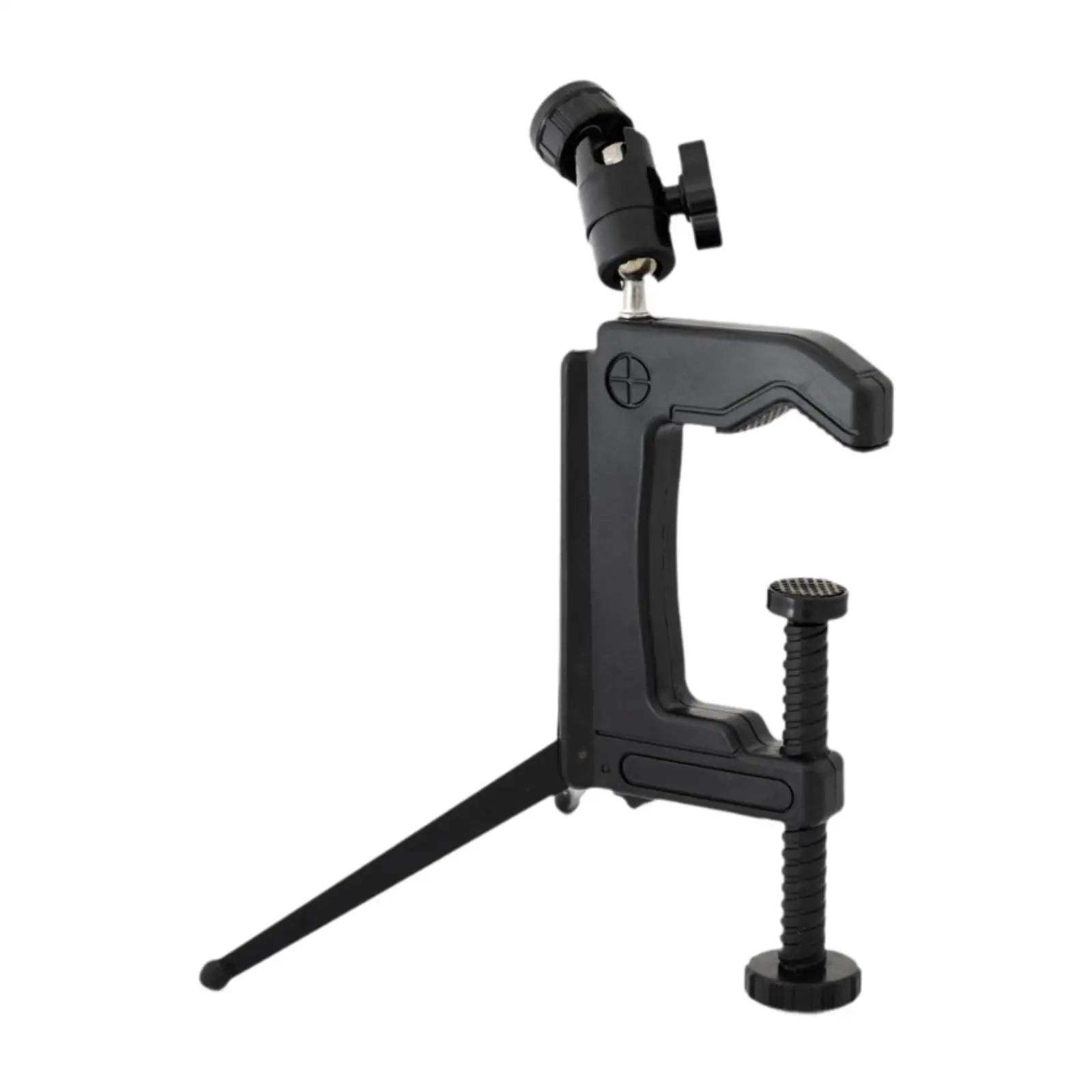 C-clamp Tripod Stand Clamp Included Desktop Lightweight Desktop Tripod Stand Mini Tripod for Video Outdoor DSLR Camera Camcorder