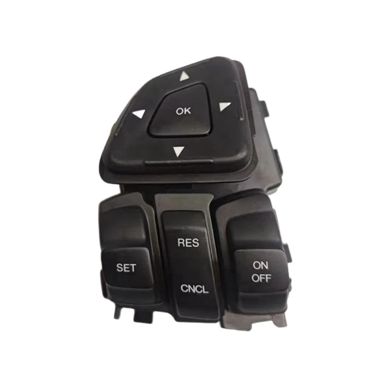 Car Steering Wheel Cruise Control Switch Multifunction Buttons For Ford Edge Explorer 2012-2015 BT4T-9E740-AFW Replacement