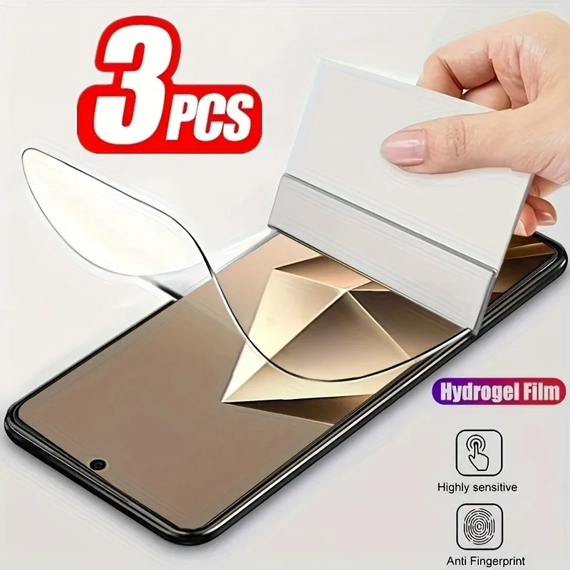 3Pcs Hd Hydrogel Fi…