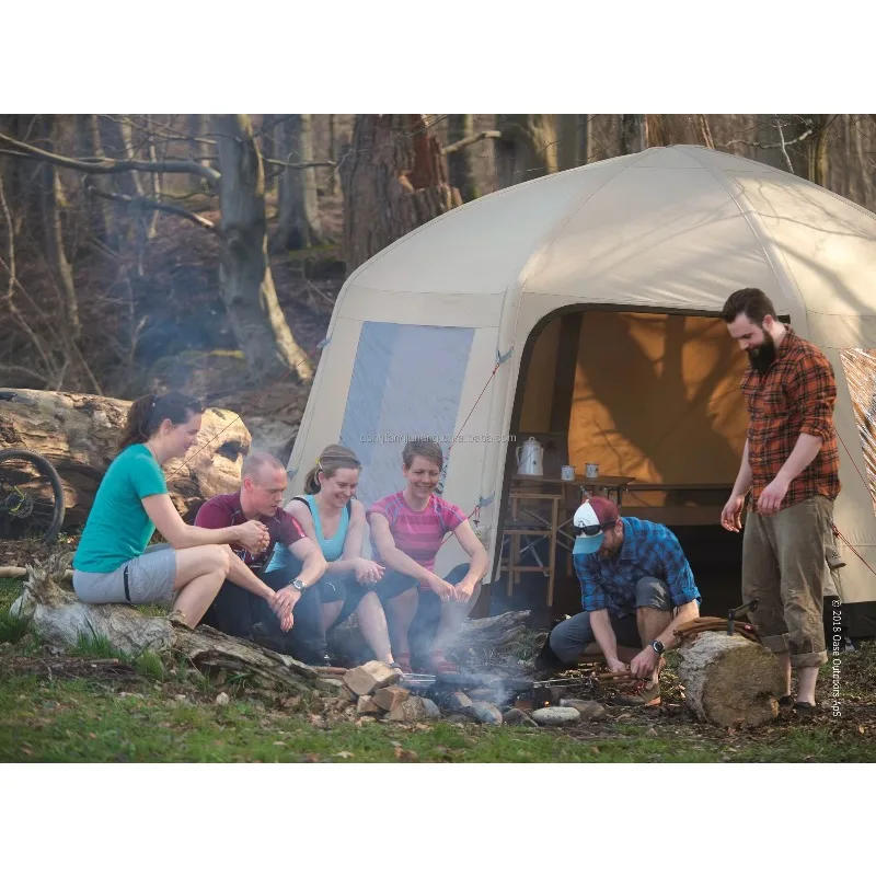 

8 Persons Large Waterproof Air Pneumatic Tent Outdoor Inflatable Lawn Camping Tent for Sale