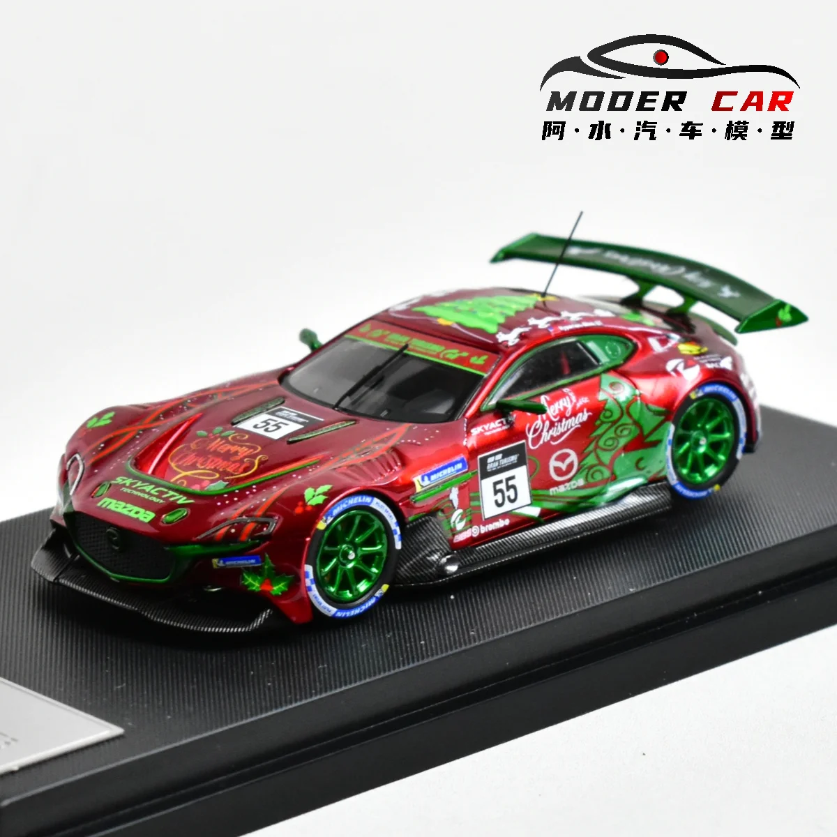 

Glory Model 1:64 Collection Mazda RX Toy vision GT3 Diecast Model Car