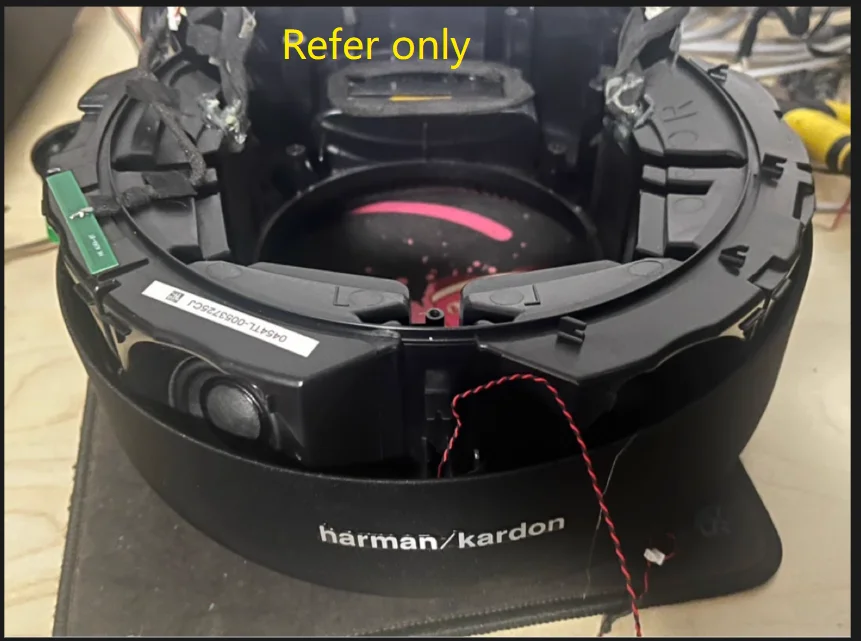 سماعات ghxampa لاستوديو هارمان ، 1 و 2 مكبرات صوت ، جودة عالية ، تصنعها بنفسك ، 2 أوم ، 40 * ، 2