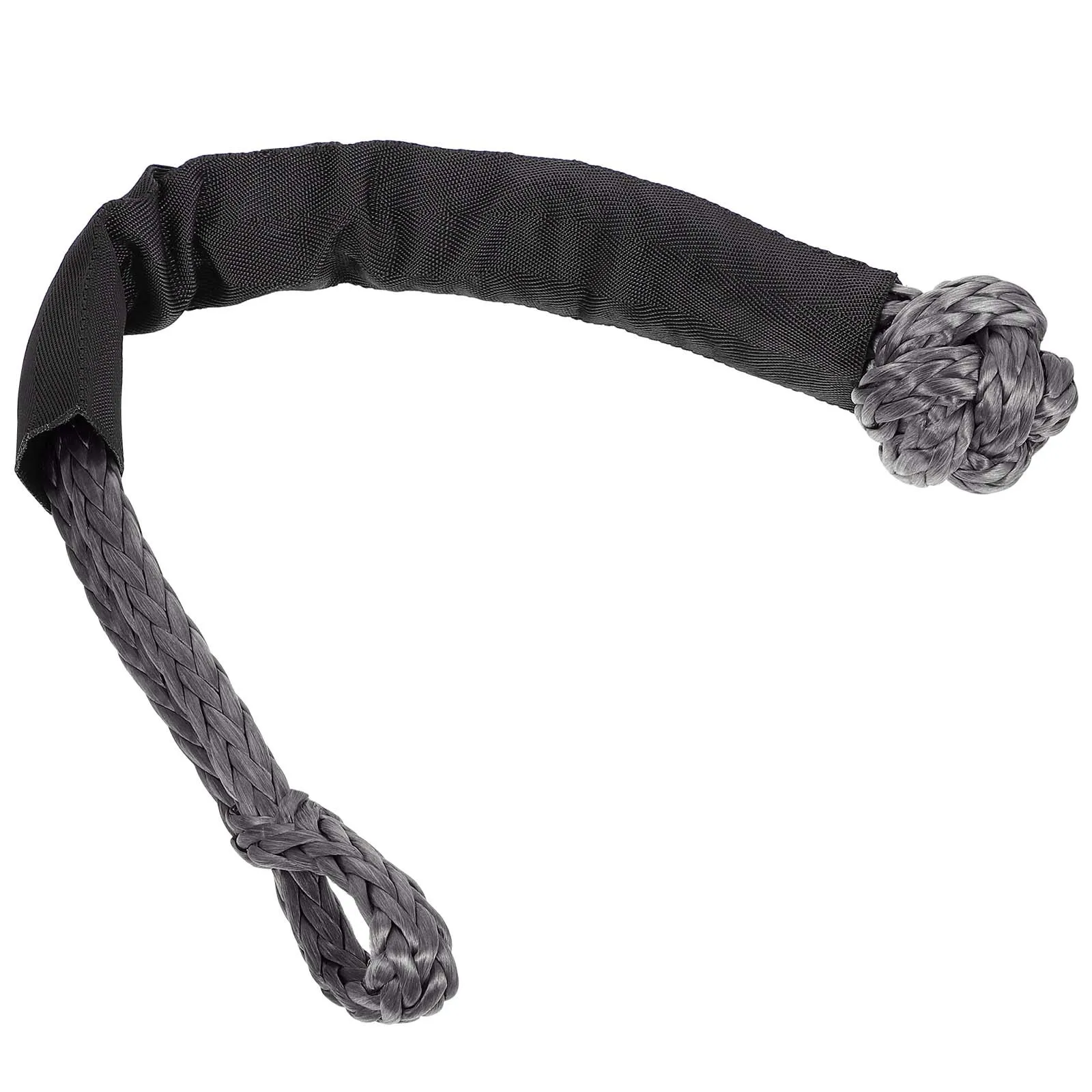 

Soft Shackle High-Quality Nylon Durable Sturdy For Vehicle Recovery Towing Mud Snow Off- Portable Practical Knot Rope