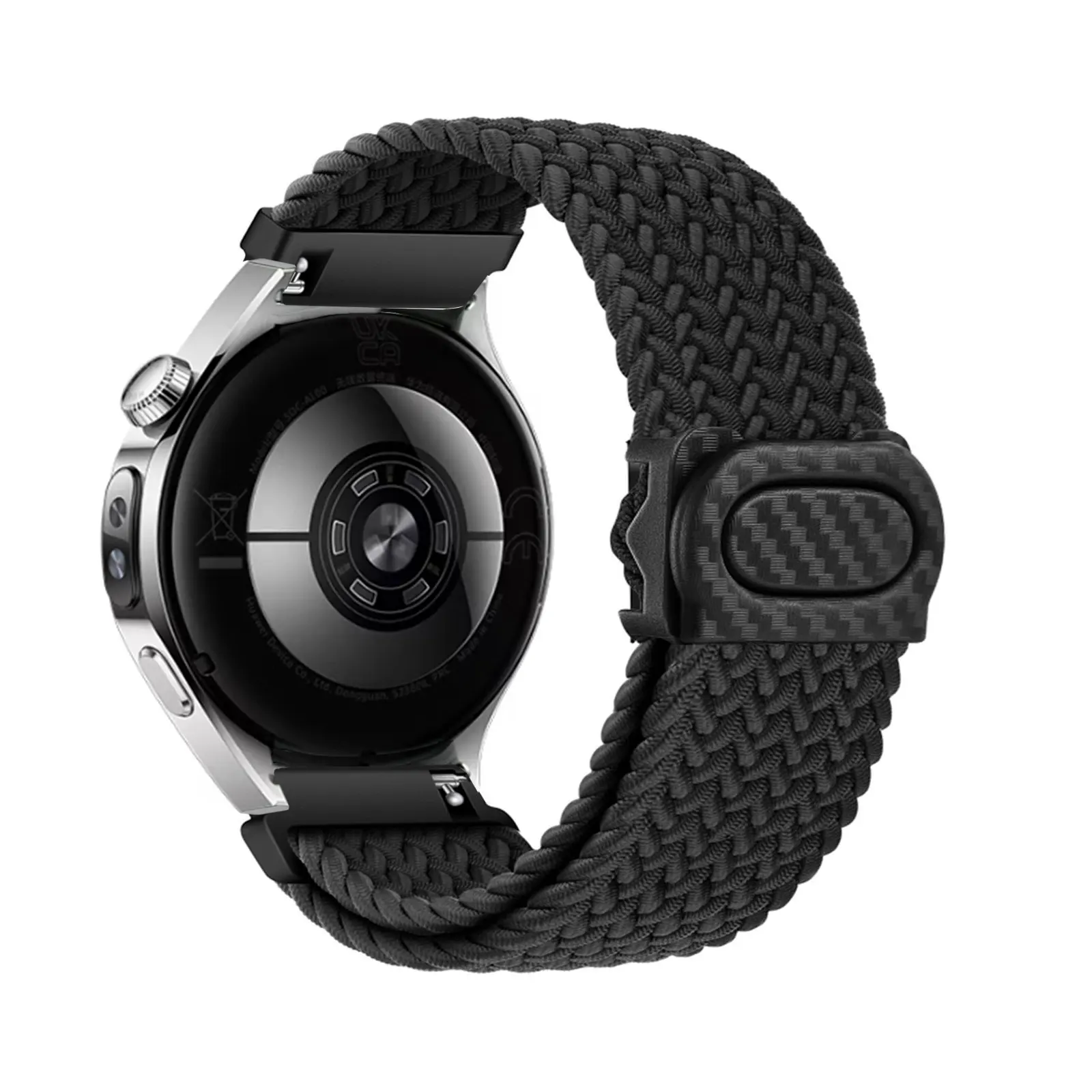 

Elastic Nylon Bands for Huawei Watch 5 46mm Band, Plastic Buckle Adjustable Nylon Strap