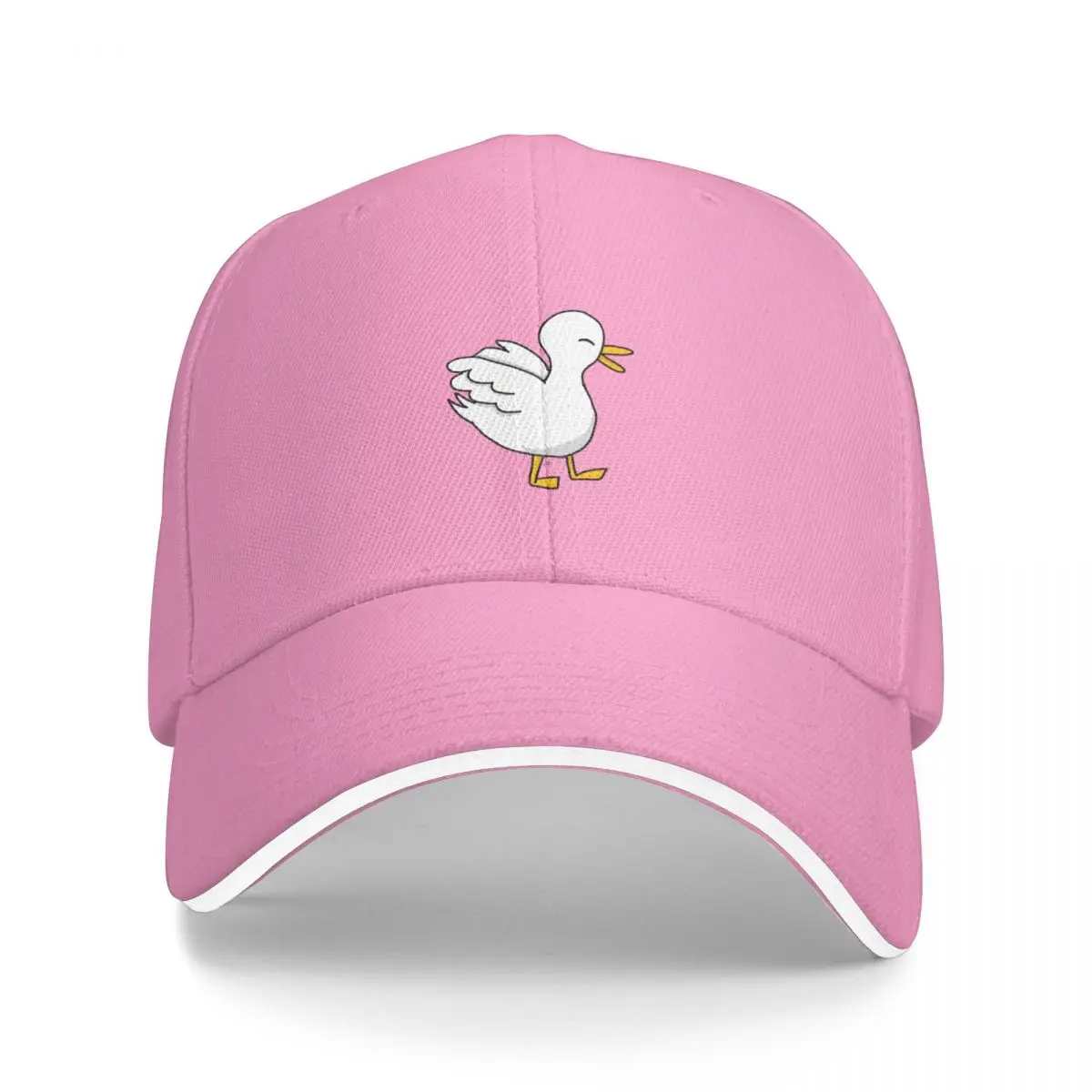 Great White Pekin Duck flapping wings Bucket Hat Baseball Cap snapback cap cap for men Women's