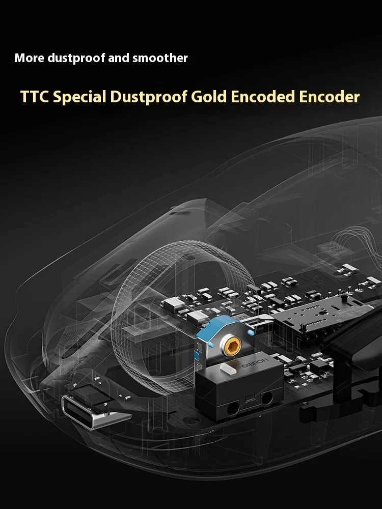 VGN Dragonfly F2 Mouse wireless Tri Mouse Paw3395 Paw3950 8000Hz Mouse da gioco leggeri Accessori per PC per CS Valorant