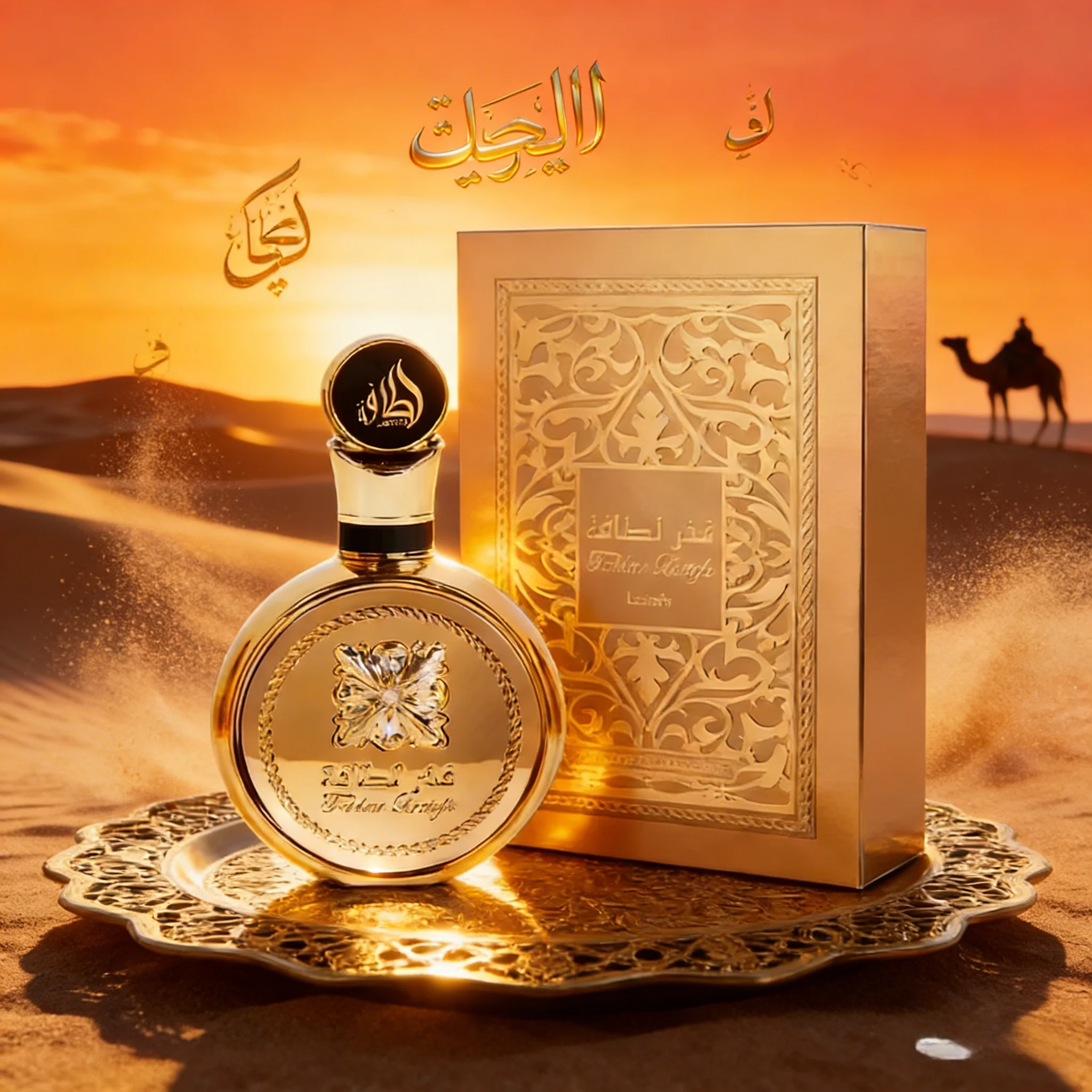 

Fhakar Women's Perfume 100ml - Fresh Citrus & Sweet Jasmine Scent, Long Lasting Arabian Fragrance for Every Occasion