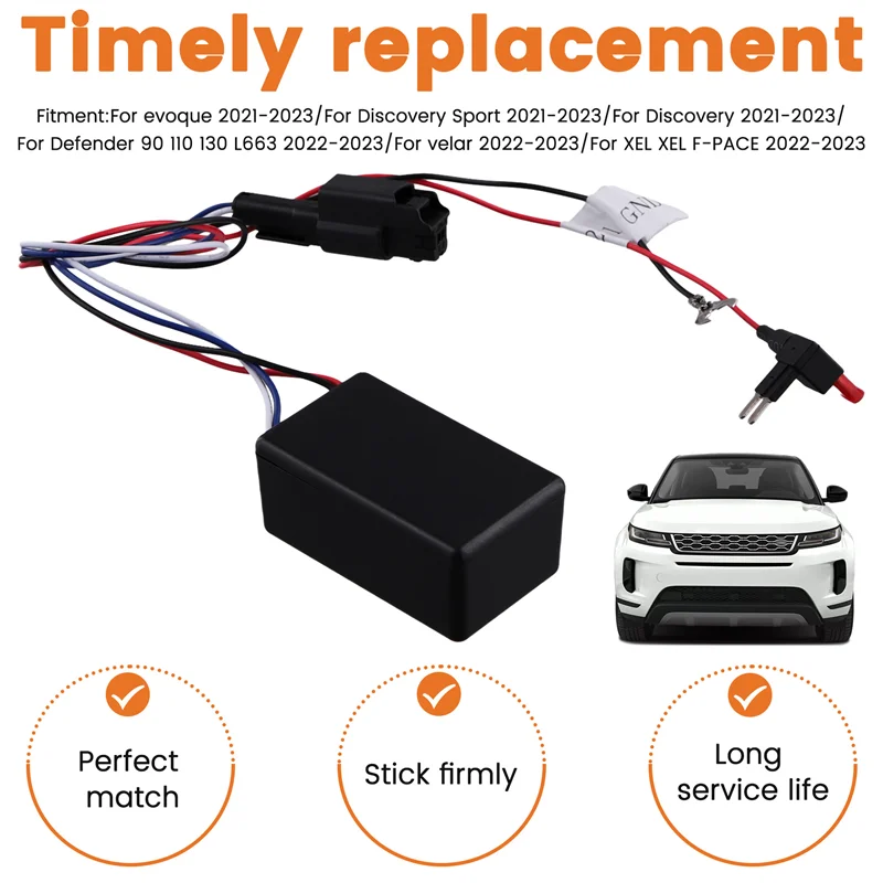 

Car Fuel Tank Cap Locking Module For Land Rover PIVI System Discovery 5 Defender Evoque For Jaguar XEL XFL F-PACE 2022