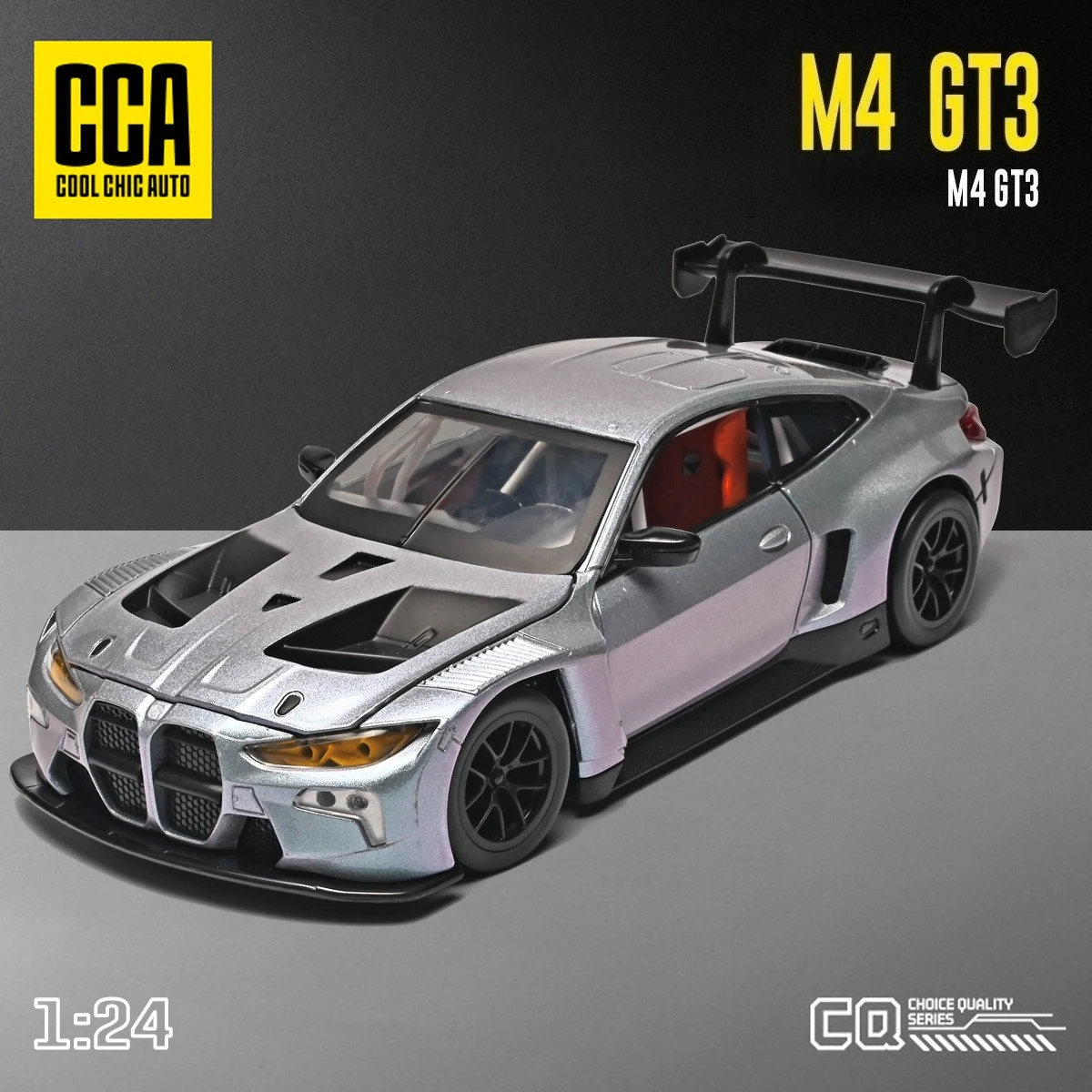 

Коллекционная модель автомобиля CCA 1:24 M4 из литого сплава, игрушка-украшение, подарок