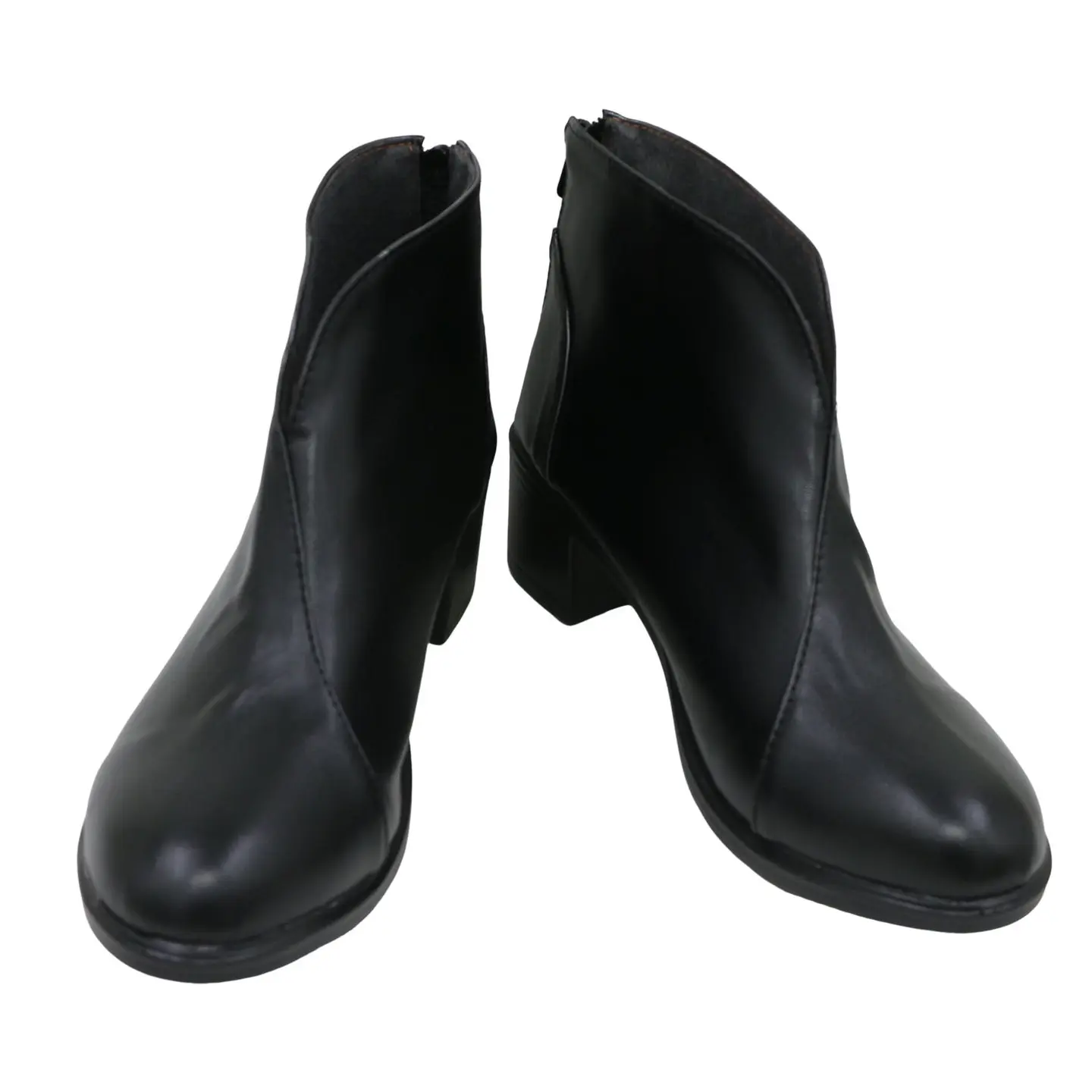 Felicia Hardy Black Cat Cosplay Shoes Boots Black Cat Felicia Hardy Halloween Costumes Cosplay Prop Black Boots view 5