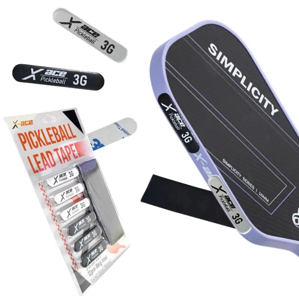 

6 шт., черно-белая наклейка на противовес для ракетки, отшелушивающая самоклеящаяся головка теннисной ракетки, добавление качелей, балансировка веса