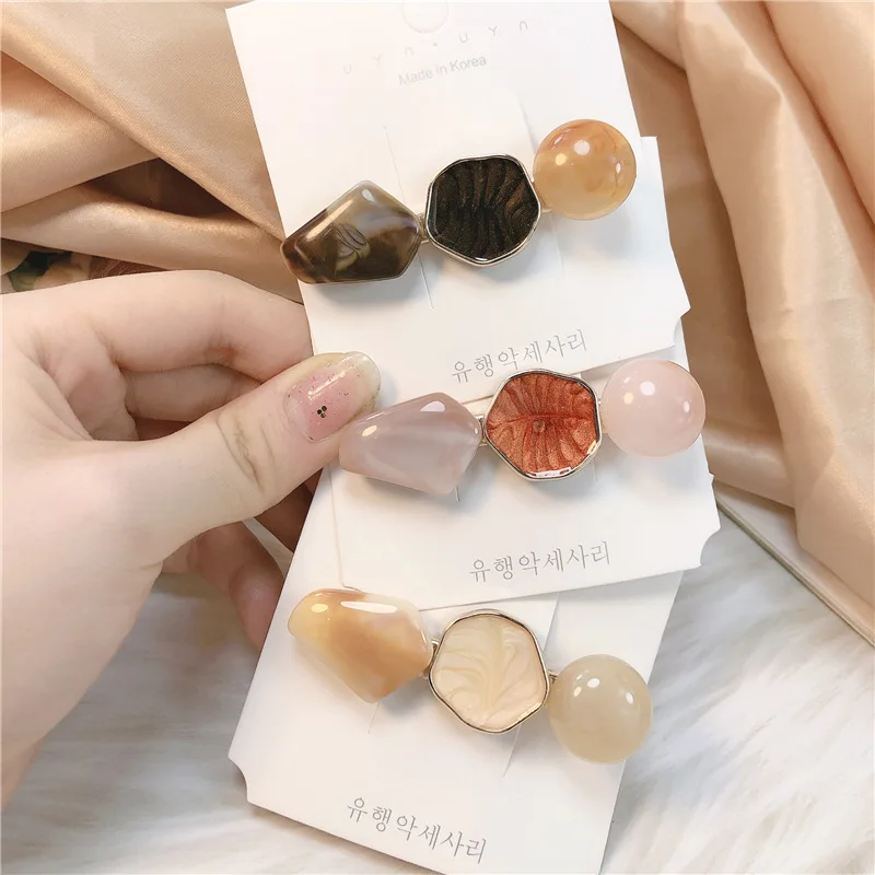 

Корейская простая заколка-уточка для волос, женская, в нежном стиле, для фиксации прядей на затылке