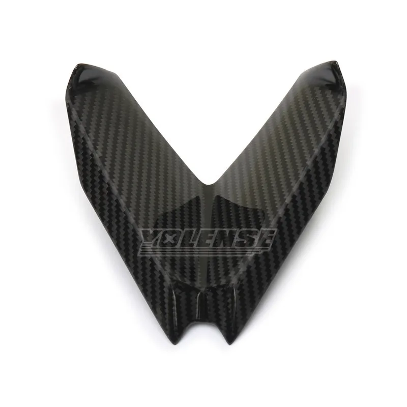 

Carbon Fiber Front Fairing Air Inlet Stamping Port Shell Cover Protection Guards For ZX-4RR ZX-4R ZX-25R ZX4R