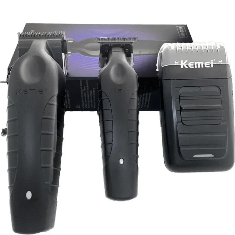 Kemei KM-2296 KM-2299 KM-1102 Professional Hair Clipper ชุดเครื่องโกนหนวดไฟฟ้าชายตัดผมผู้ชายเครื่อง Trimmer