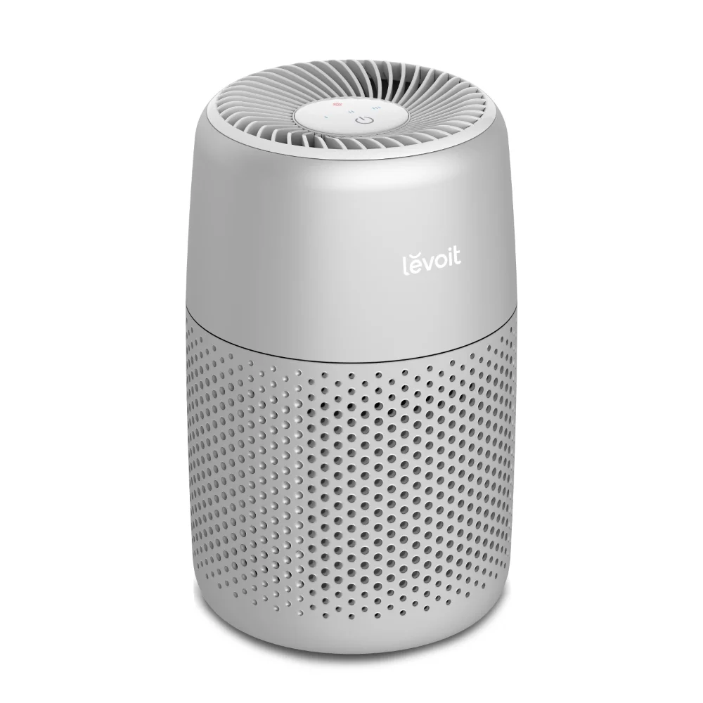 

Desktop HEPA Air Purifier with Aroma for Bedroom & Office (178 Sq. Ft), Core Mini, Gray.