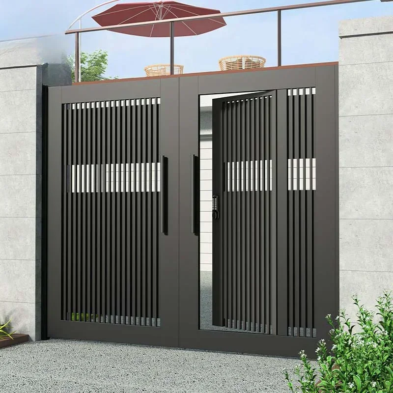 Modern style driveway village house gates for houses main gate design