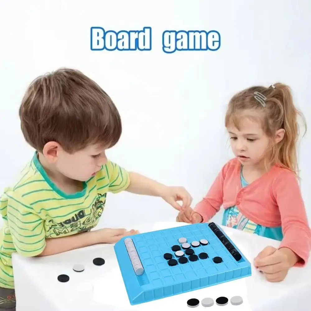 

Настольная игра, флип, черно-белая шахматная доска, интерактивная сенсорная доска для родителей и детей, детские шахматы, забавные портативные шахматы