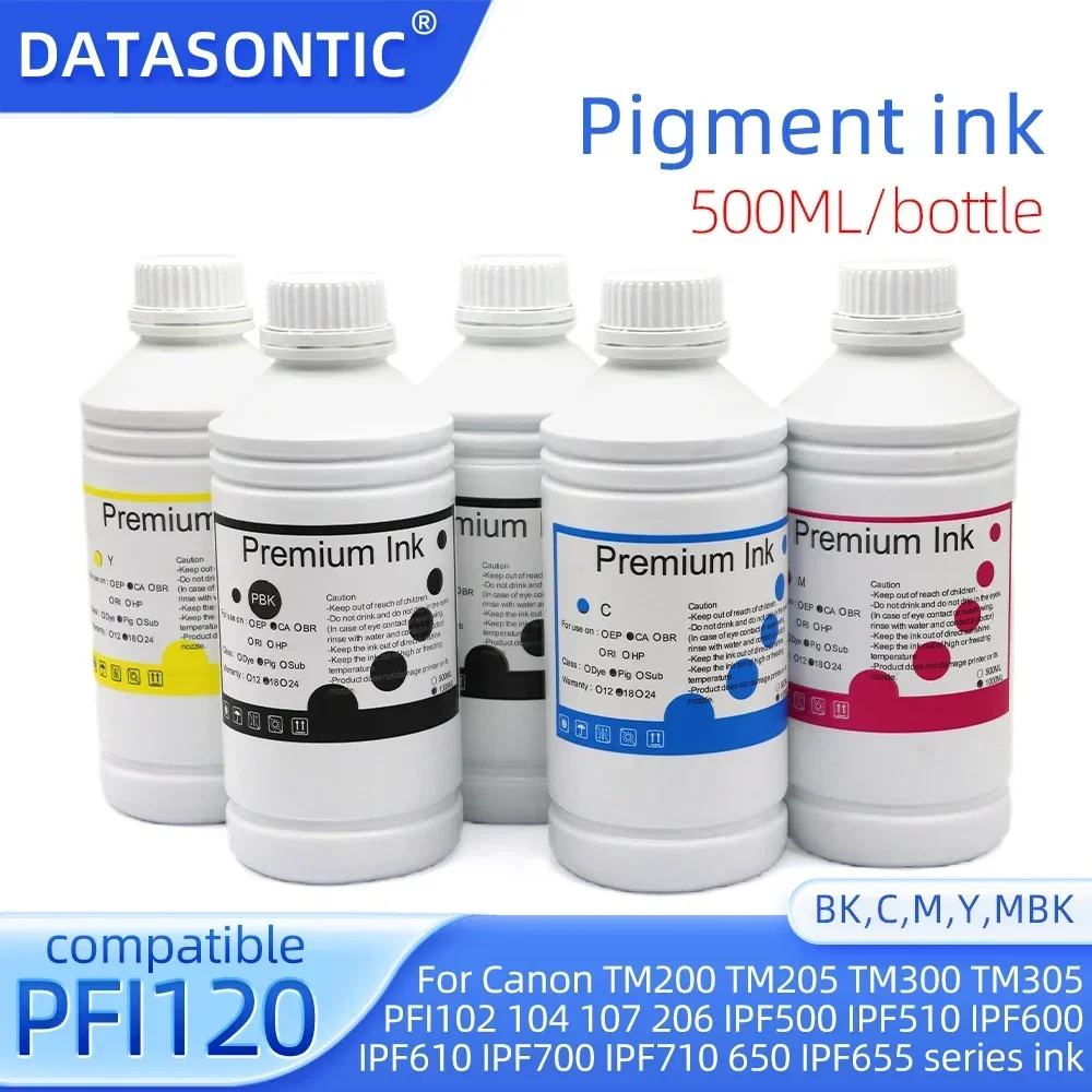 PFI-120 IPF650 IPF655 pigment ink for Canon IPF750 IPF755 IPF760 IPF765 IPF670 IPF680 IPF685 IPF770 IPF780 printer pigment ink