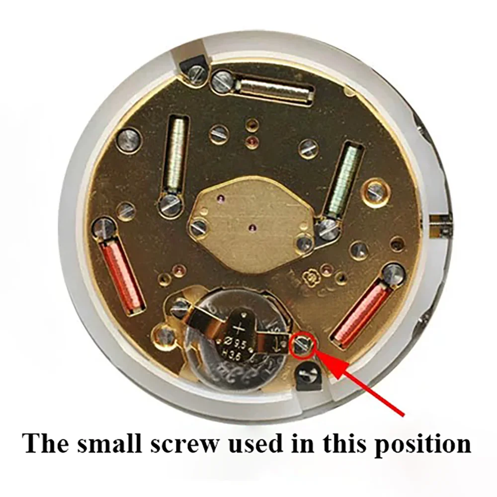 Watch Accessories Battery Tablet Press Plate Fixing Small Screw Suitable for 394 Movement Watch Repair Parts Small Screw