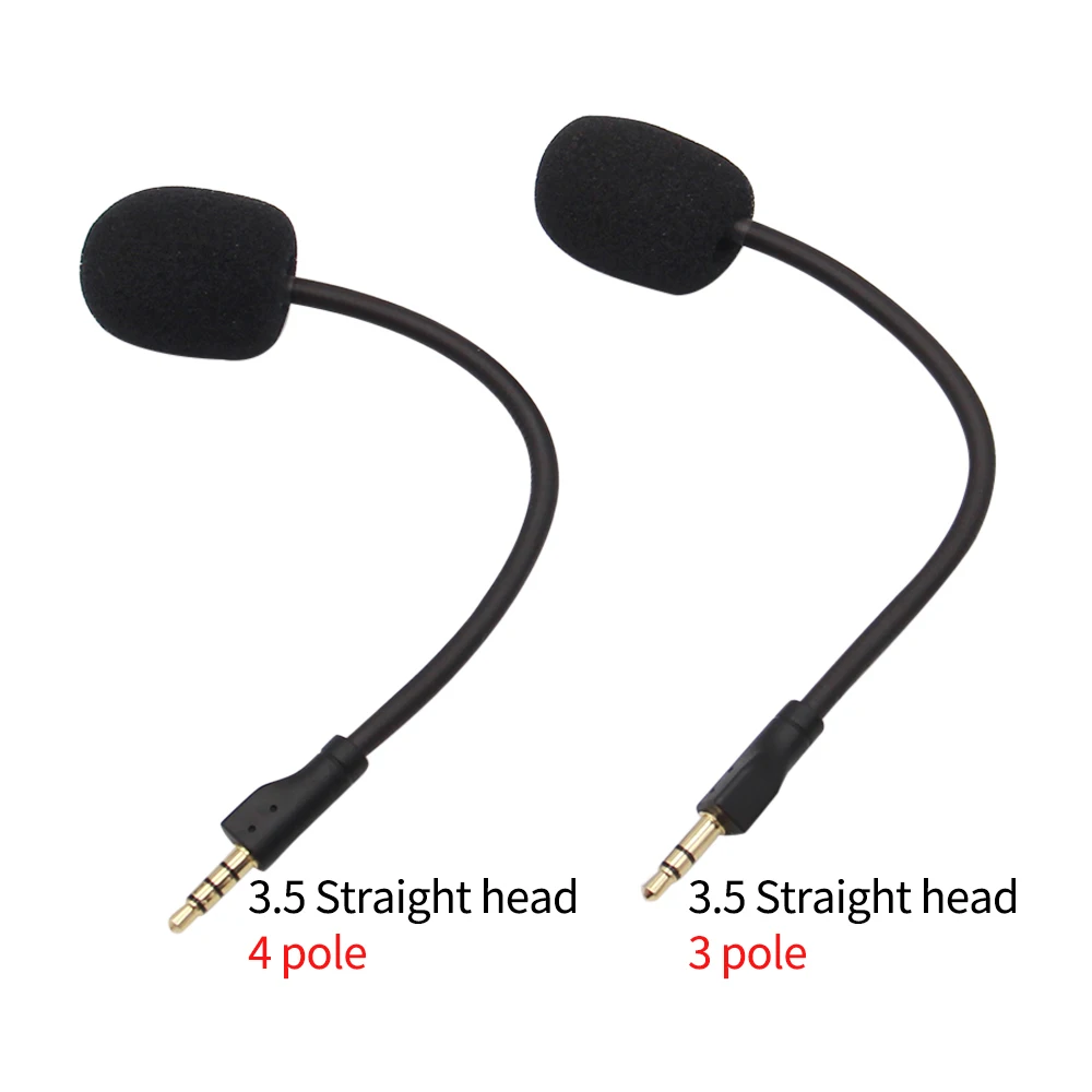 Replacement 3.5mm Microphone for Logitech G Pro X Headphones E-Sports Game Headset Mic for Steelseies Headphones microphone mobile phones microphone bluetooth microphone for phone ушной мониторинг microphone professionnel