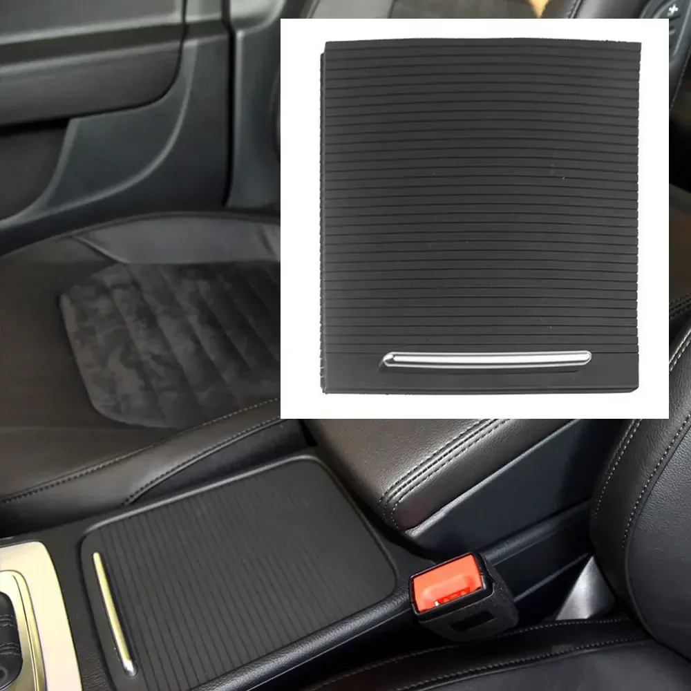 Car Center Console Cover Slide Roller Blind Cover Water Cup Holder Curtain Interior Accessories For Volkswagen CC Passat B6 B7
