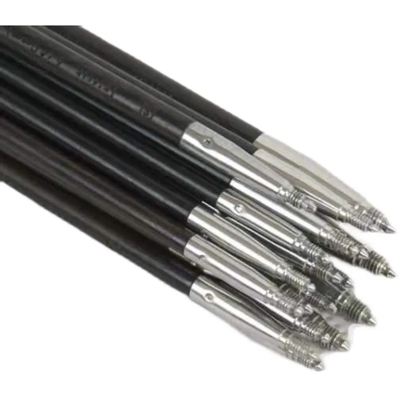 إبرة حياكة قابلة للفصل من خشب الأبنوس الأسود من تريفور، مجموعة واحدة، إبرة حلقية 2345 بوصة، إبرة حياكة للسترات، ملحقات الخياط...