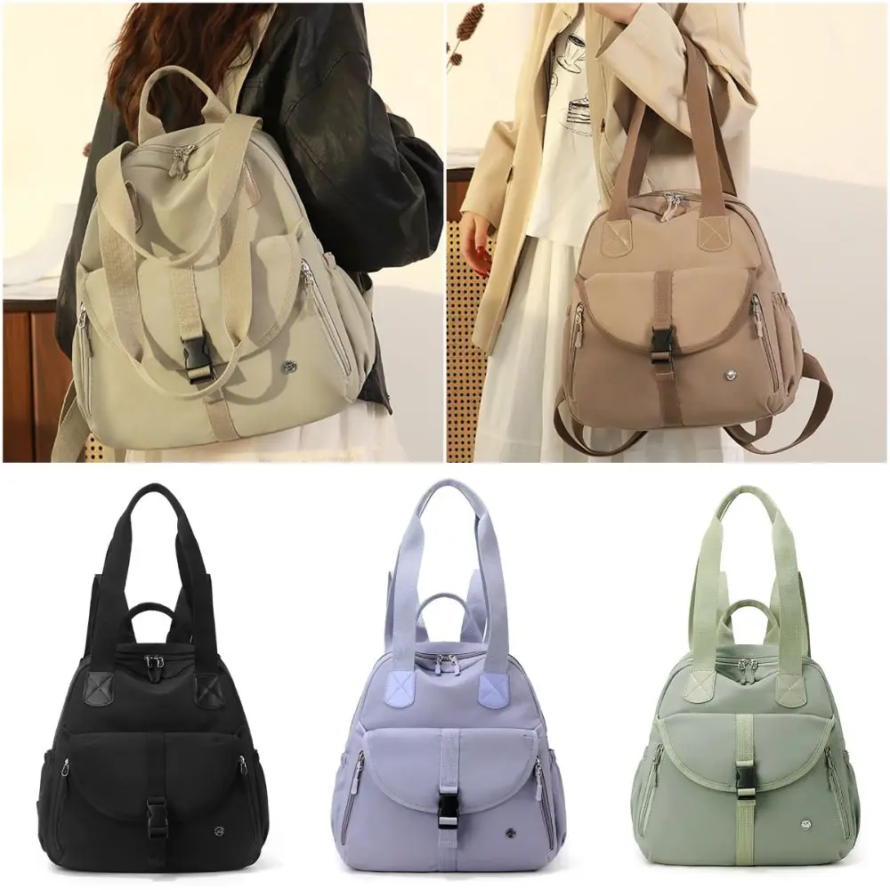 Portable Multicolor Versatile Backpack Lightweight Easy Storage Travel Bag Large Capacity Waterproof Tote Bag Women's Style