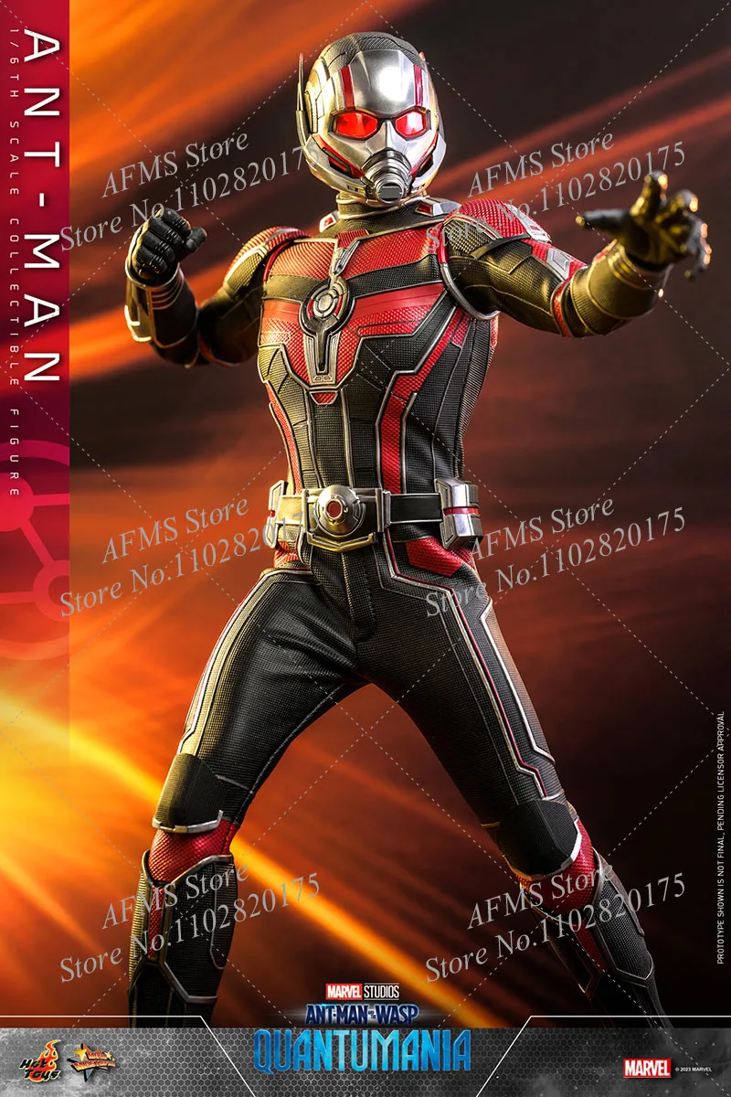 HOTTOYS MMS690 1/6 Scale Collectible Figure Paul Rudd Ant-Man and the Wasp：Quantumania 12Inch Men Soldier Action Figure Model