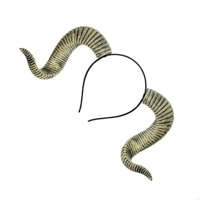 Coiffe chèvre chèvre réaliste pour l'événement punk Larp rôle jeu rôle accessoire