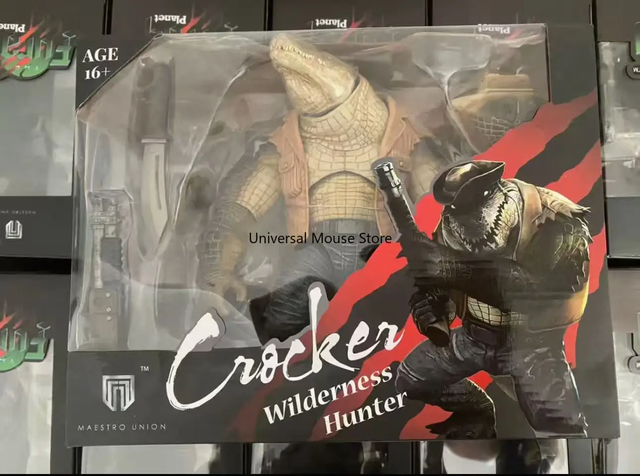 

In Stock Jiang Meng 1/12 8inch Action Figure Furayplanet Series Wave 1 Wilderness Hunter Crocker Re-issue Anime Model