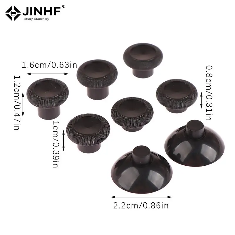 8pcs 3D Rocker Joystick Caps For XBOX One Series S/X ONE Controller Analog Thumb Sticks Mushroom Head Cap Grip Cover Replacement