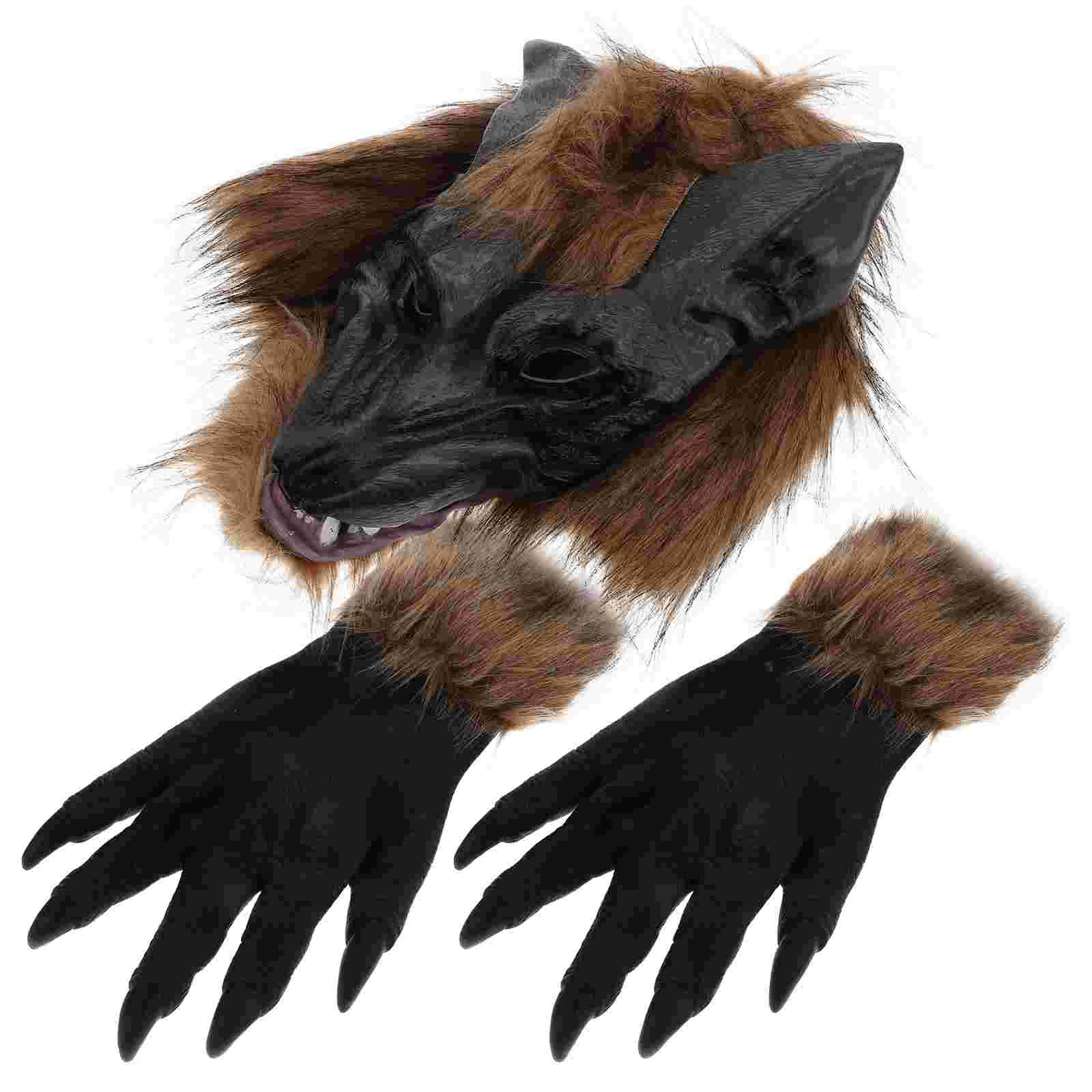 Wolf Mask Mens Costume Cool Masks Costumes Masquerade Halloween Cosplay Props Accessories