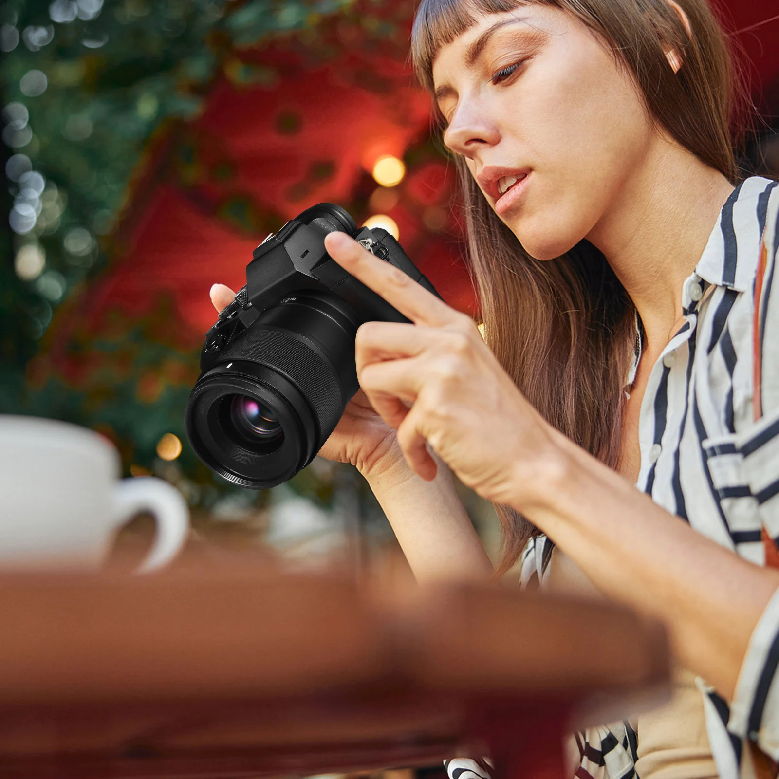 

F/1.8 Fixed Focus Lens Standard Camera Lens For Mirrorless Automatic Focus Photography Video Stills Street Portrait