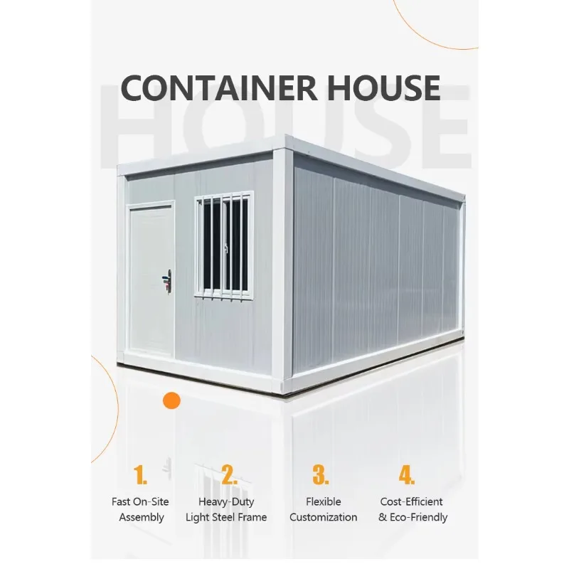 2026 Mobile 20ft 40ft Prefabricated Folding Shipping Container House with Sandwich Panel Foldable Prefab Home