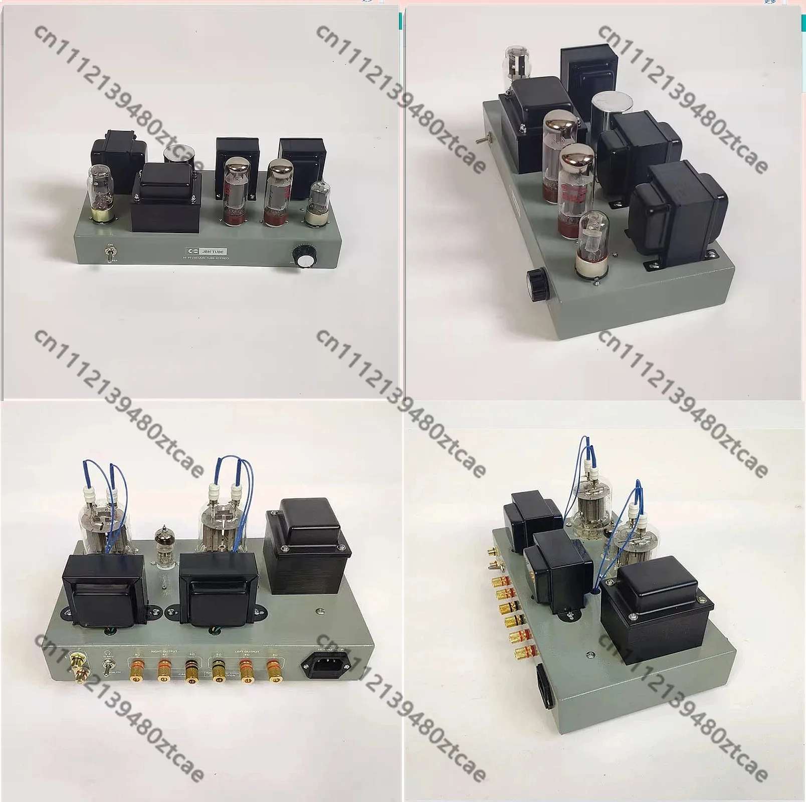 FM30 Vacuum Tube Headphone Amplifier HiFi Stereo Amp 26-38KHz Frequency Response 2dB