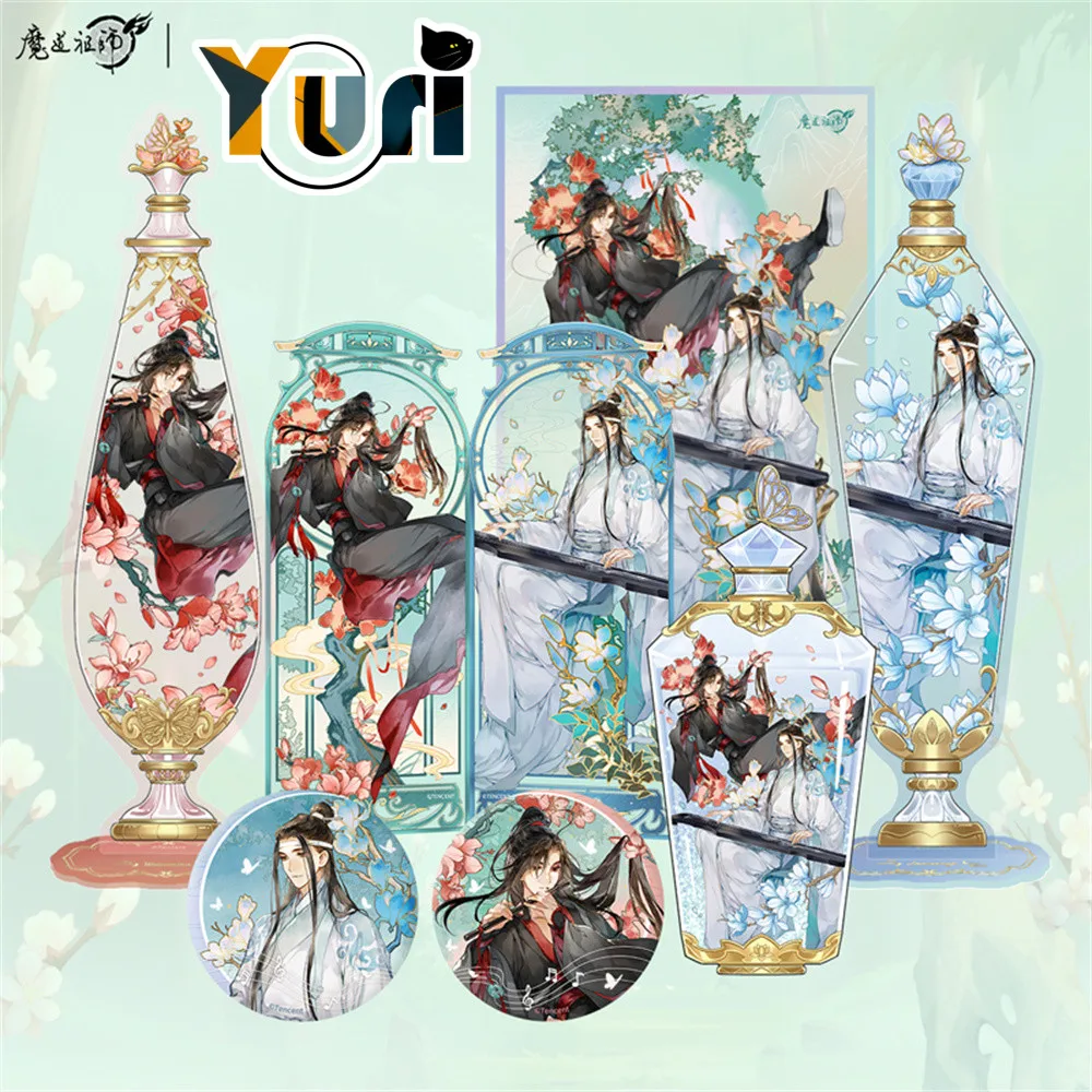 

Anime Mo Dao Zu Shi MDZS Lan Wangji Wei Wuxian Badge Stand Acrylic Screen Shikishi Cosplay Cute The Untamed C QC