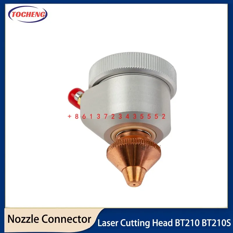 

Raytools Fiber Laser Cutting Head BT210 BT210S Nozzle Connector Nozzle Holder Part for Fiber Metal Cutting Machine