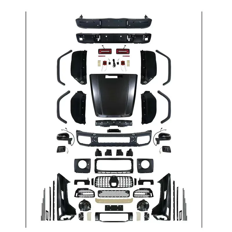 

Car Bumpers W463 G Class Body Kit for W463 G Class G350 G500 2004-2018 Year to 2019-2020 W464 G63 Model